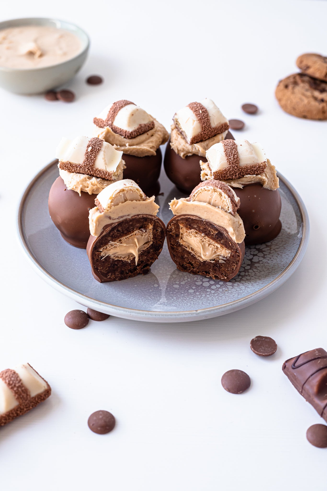 50x Chocolatecookieballs